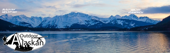 Looking across Port Chilkoot and Haines to the Chilkat Range.
