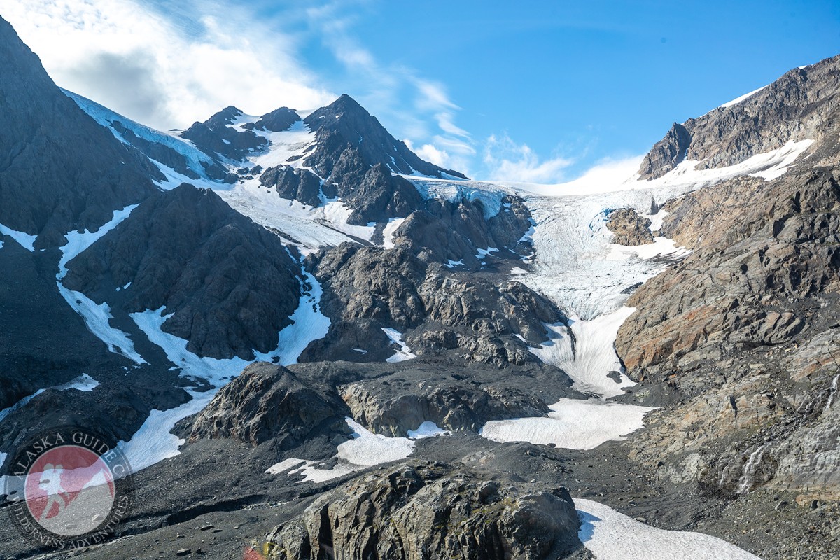 Glacier G213770E61226N(right) and Glacier G213770E61226N (left) located along the west side of Valdez Glacier.
