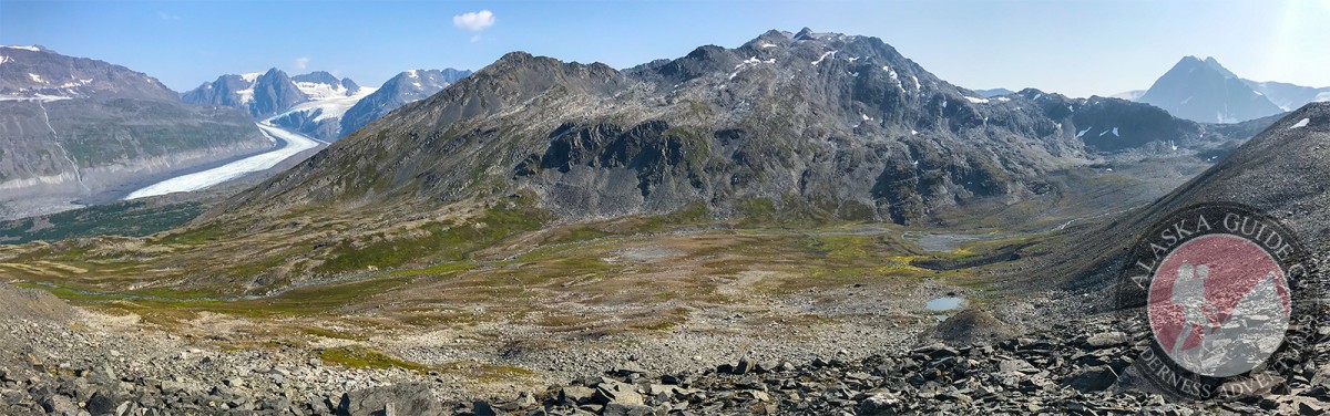 Glacier G213981E61263N (left) Prospectors Peak (main) Mount Bonet (right)