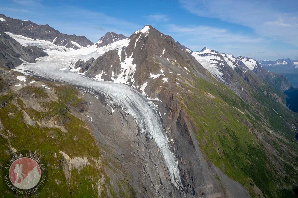 Glacier G214117E61192N above Sheep Creek outside Valdez, Alaska.