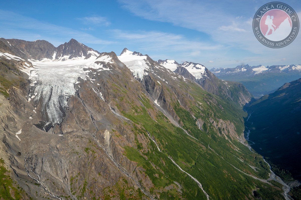 Glacier G214139E61173N (left) moving right; Glacier G214151E61165N,  Glacier G214188E61150N, and Glacier G214183E61143N.