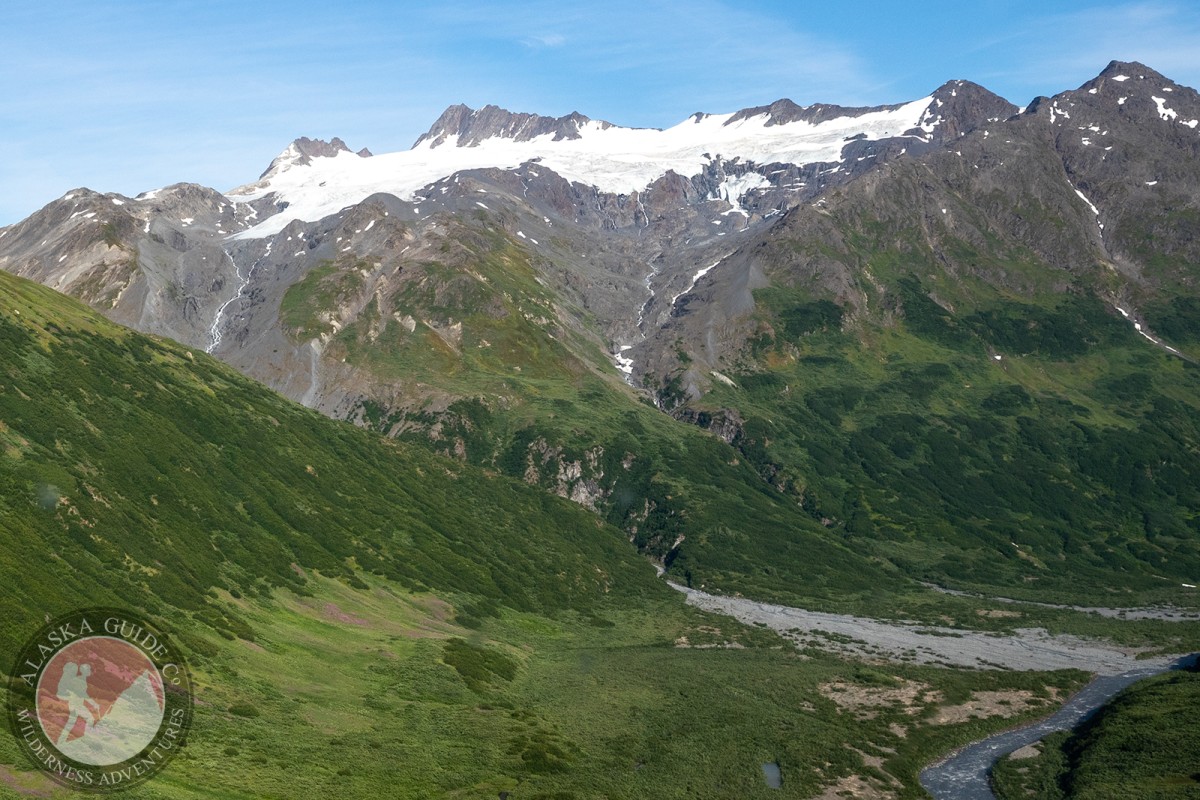 From west (right) to east (left). Glacier G214304E61253N Glacier G214324E61260N above Tsina River near Valdez, Alaska.