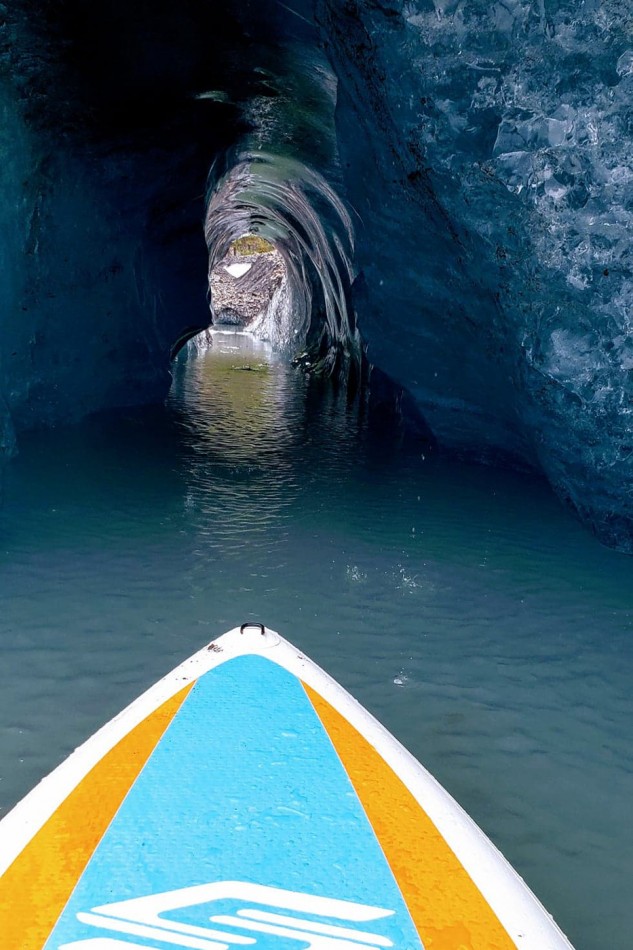 Have you ever tried paddle boarding through an iceberg? You can on this tour. *conditions permitting