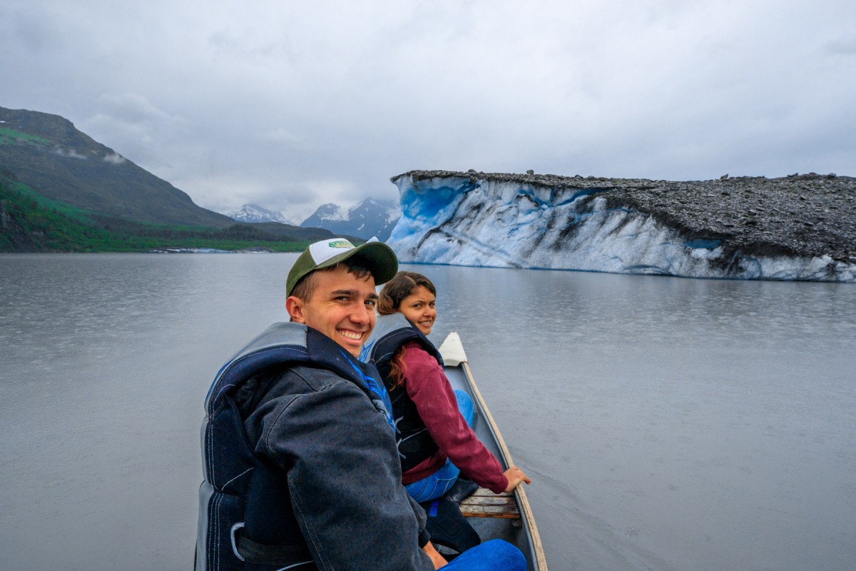 The Valdez Glacier tour gives you the opportunity to see the glacier from all angles.