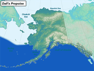 Habitat of Dall's Porpoise in Alaska