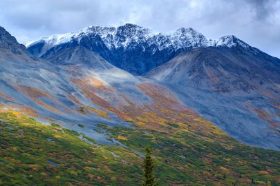 Thompson Pass offers beautiful mountain views on our Valdez Sea to Sky Cruise Excursion tour.