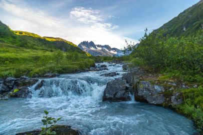 There are a several beautiful waterfalls along the hike.