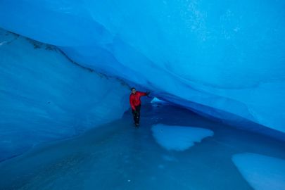 Down inside an icecave 2019-20 season.