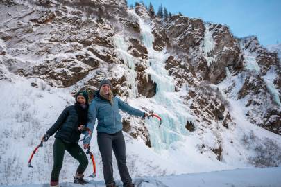 Valdez Multi-pitch Guided Ice Climbing Tour