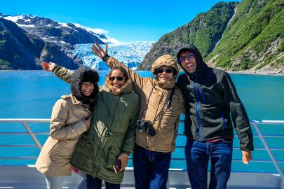 A guided tour around Kenai Fjords.