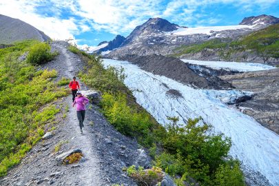 For those who are passionate about trail running. Alaska has some great trails with amazing views.