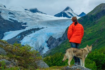 If you ever wanted to camp by a glacier our tours can accommodate that.