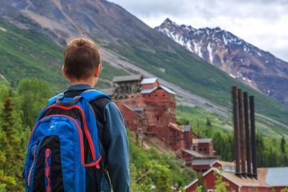 Travel out to historic sites like Kennecott Mine.