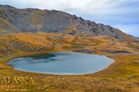 The first lakes of April Bowl Trail.