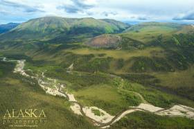 Beaver Creek just down from Horsfeld before it enters Canada.