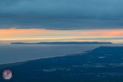 Fire Island and Campbell Creek Estuary, Anchorage, Alaska.