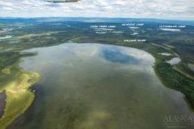 Above Gasoline Lake near Tetlin.