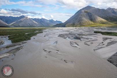 Ivishak River southwest of Niviak Pass. August 2023.