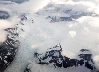 Northern fork of the Knik Glacier 2016.