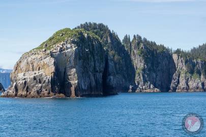 Natoa Island along the Gulf of Alaska.