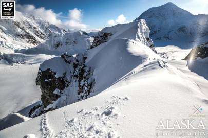 Looking out to the end of Radio Control Tower and on toward Foraker.