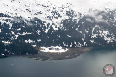 Sawmill Spit and Sawmill Creek, Valdez. May 14, 2023.