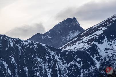 Strelshla Mountain back between Packsaddle and Hicks Peak.