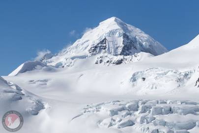 The eastern face of University Peak.