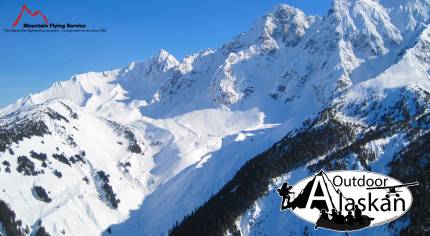 Mount Emmerich (Cathedral Peaks) with some fresh powder. April 2010.